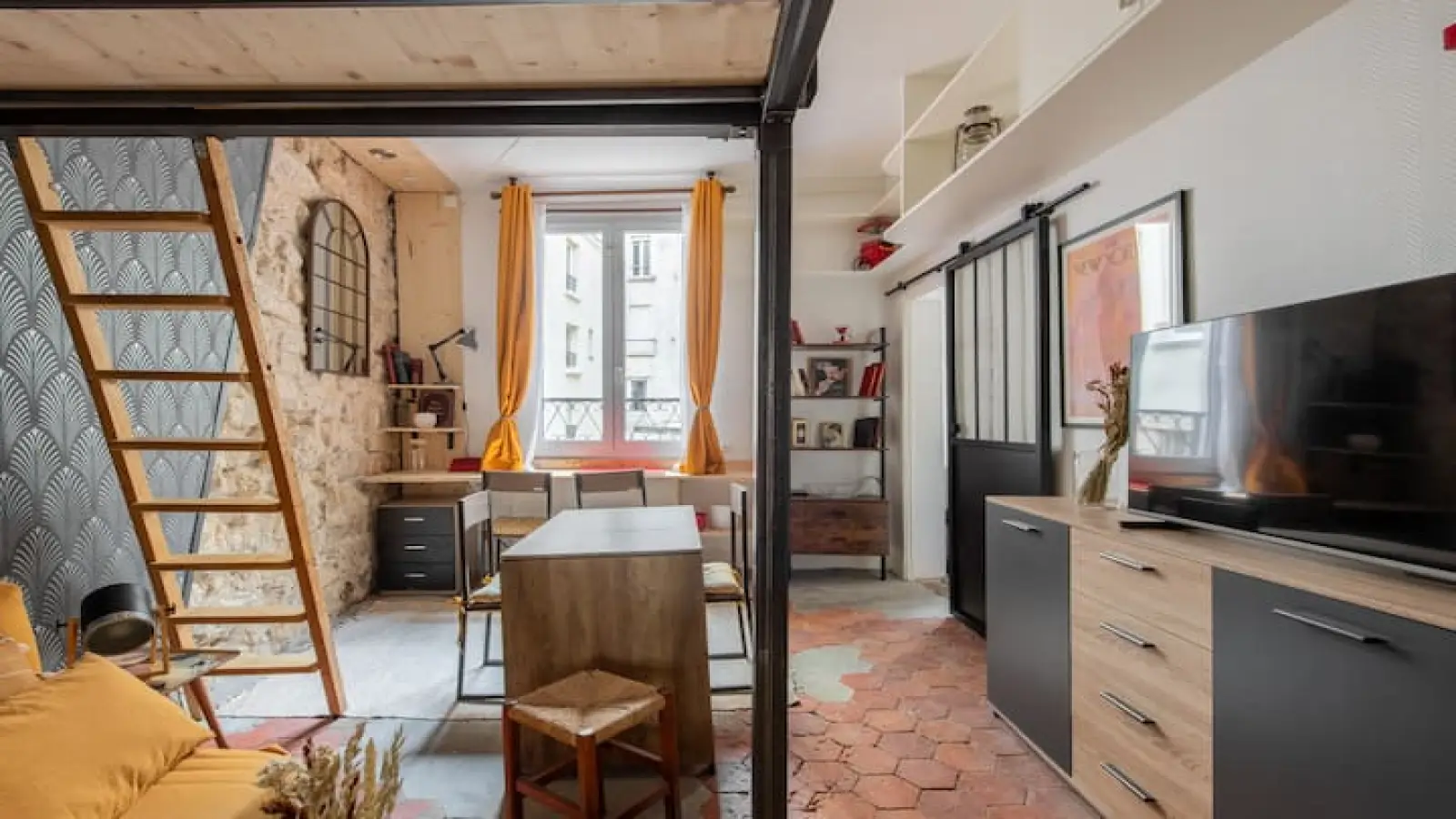 Flat Rue Réaumur in Paris