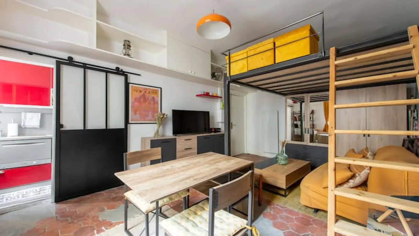 Flat Rue Réaumur in Paris