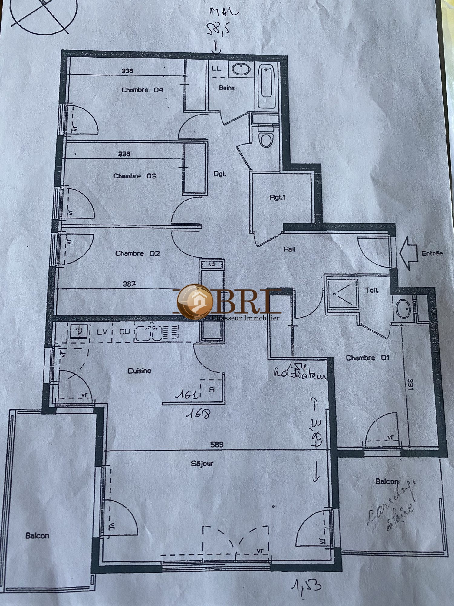 Appartement Boulevard de la République à Voiron