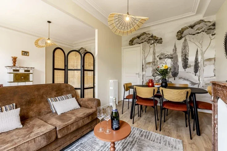 Flat Boulevard Saint-Germain in Paris
