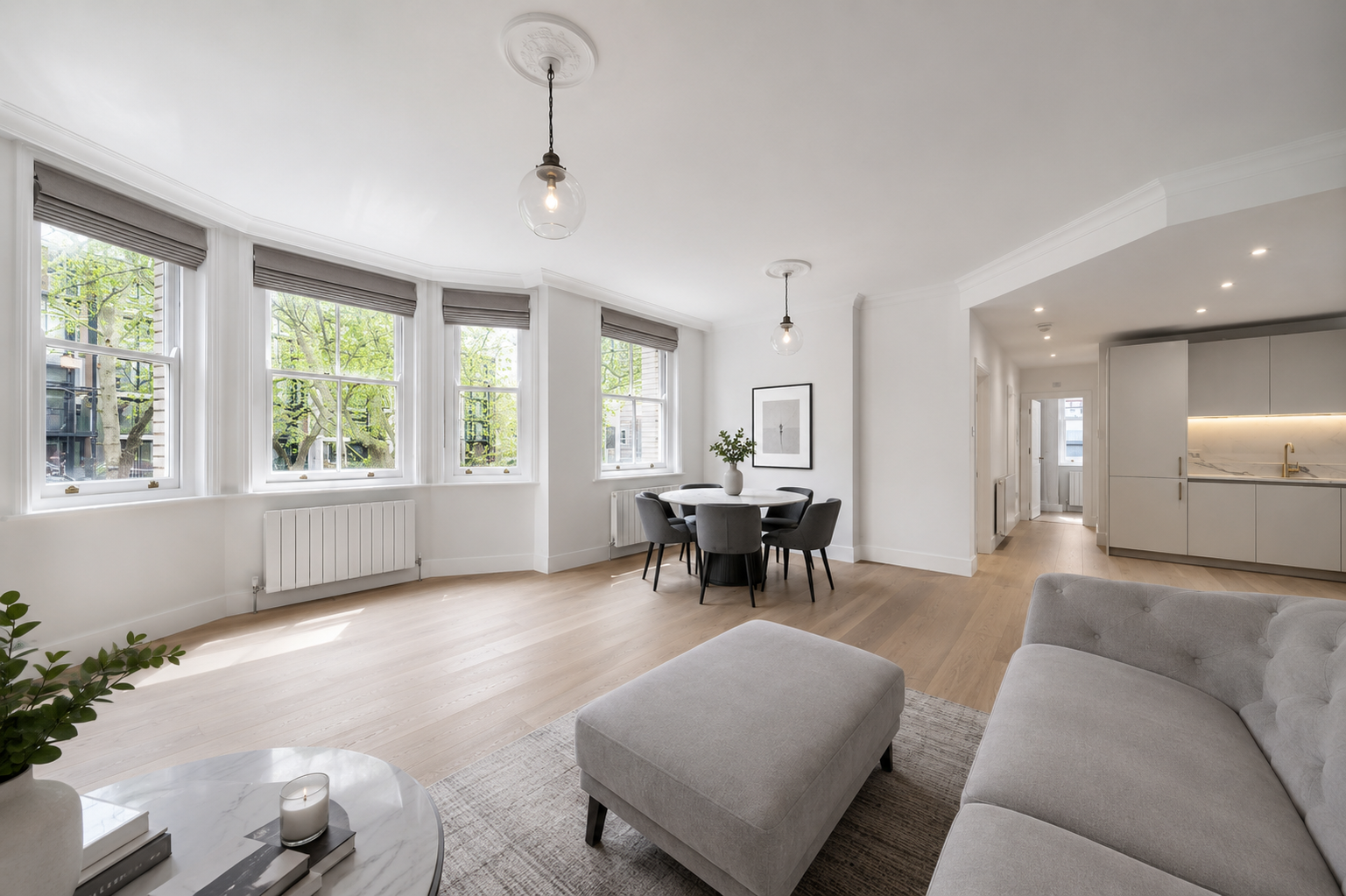 Flat Luxborough Street in London