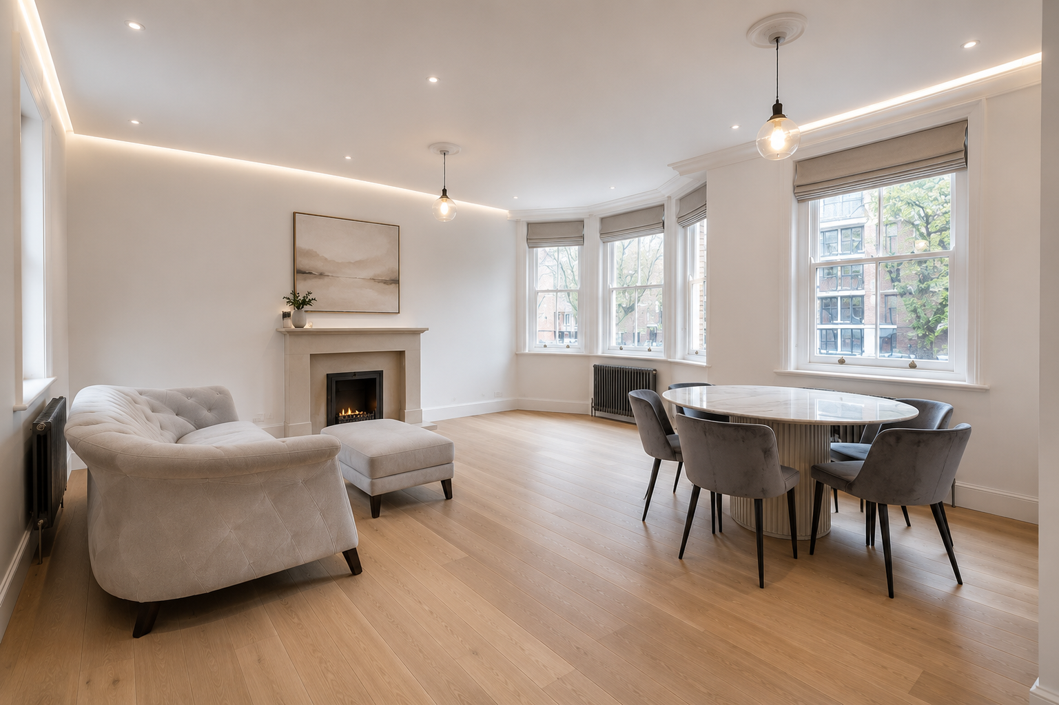 Flat Luxborough Street in London