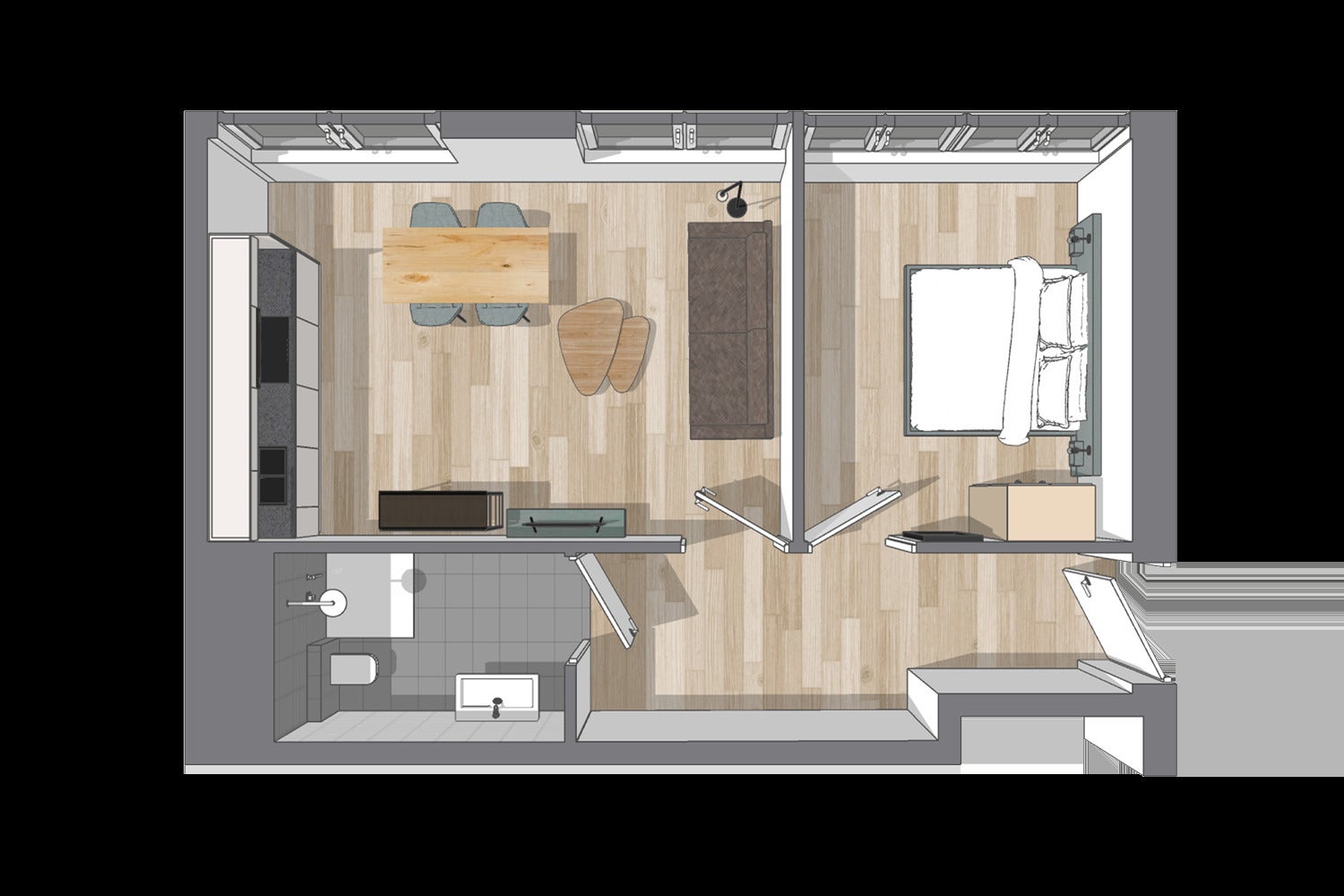 Appartement te huur: G.H. Betzweg, Rotterdam