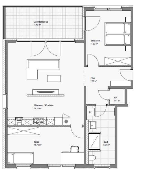 Wohnung Töpferwall in Bitterfeld-Wolfen