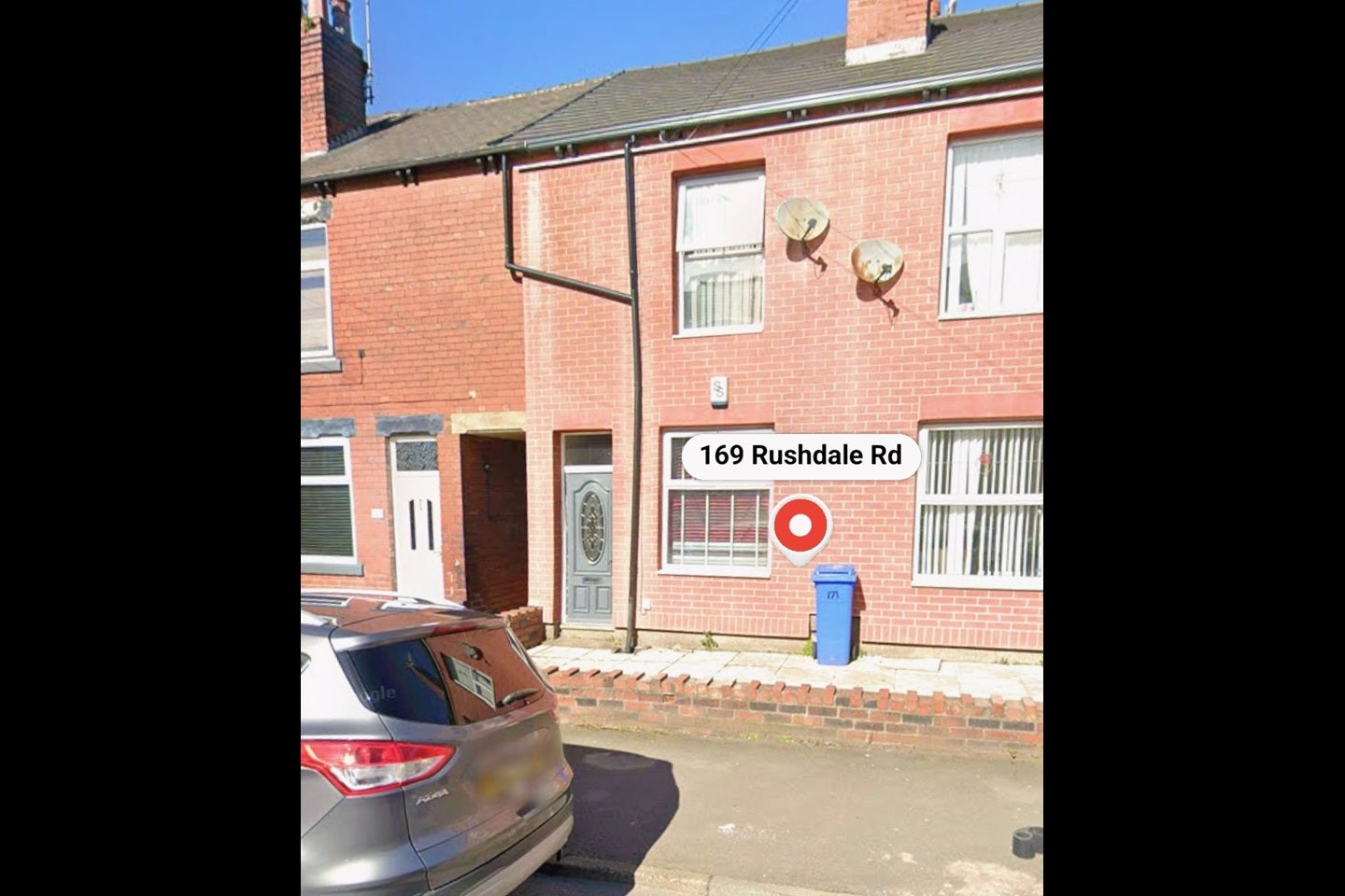 House Rushdale Road in Sheffield