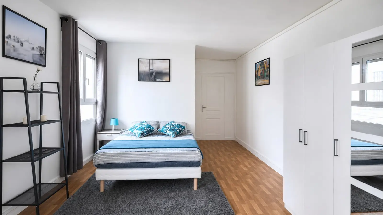Chambre Rue Vitruve à Paris