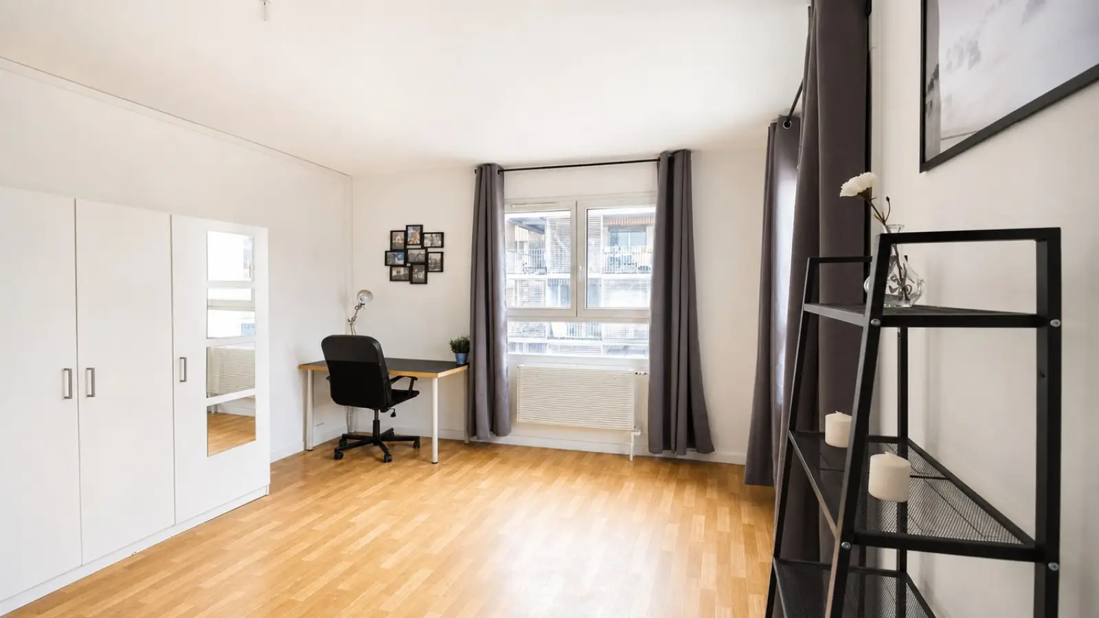 Chambre Rue Vitruve à Paris