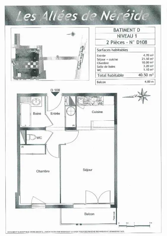 Flat Rue Camille Dignac in Gujan-Mestras