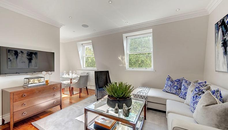 Flat Kensington Gardens Square in City of Westminster