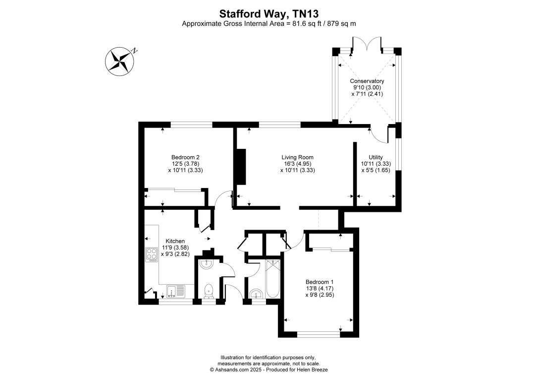 Flat Stafford Way in Sevenoaks