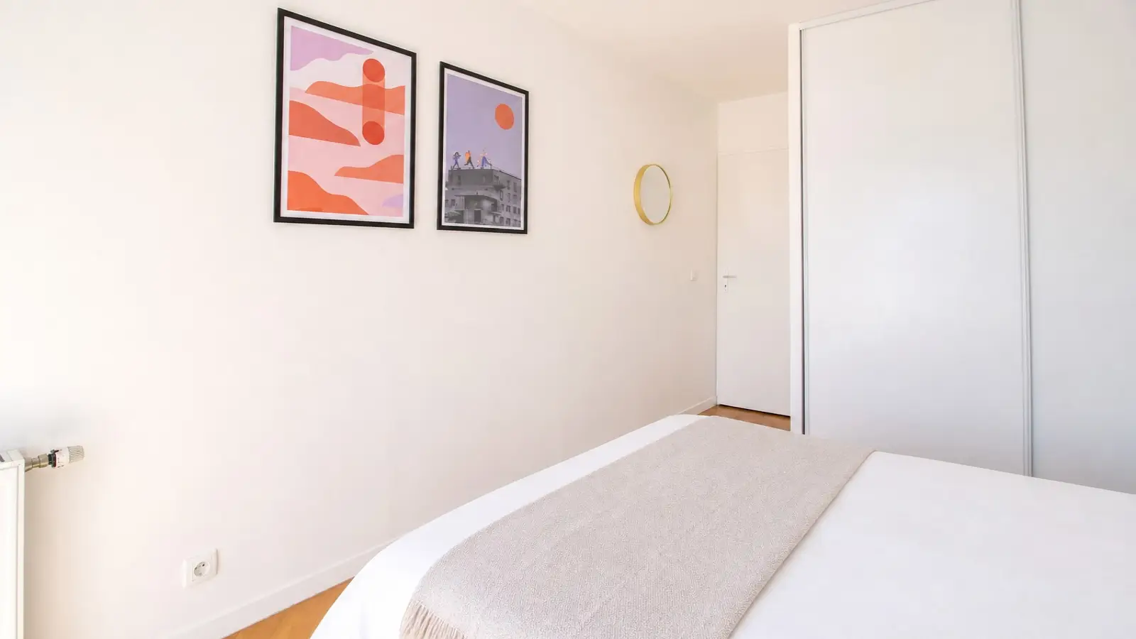 Chambre Rue de l'Agent Bailly à Paris