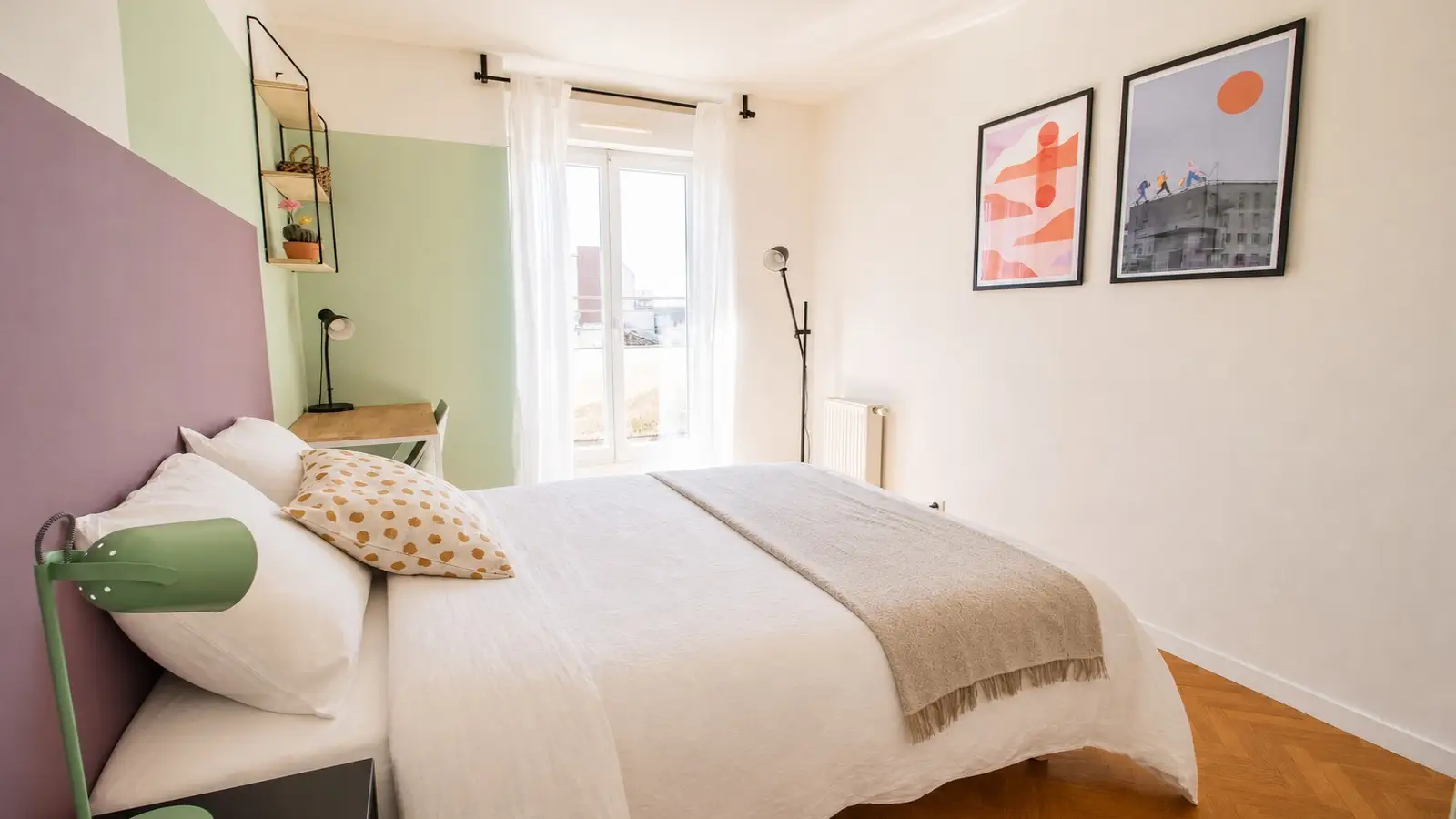 Chambre Rue de l'Agent Bailly à Paris