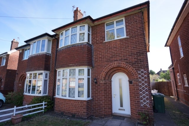House Park Road in Charnwood