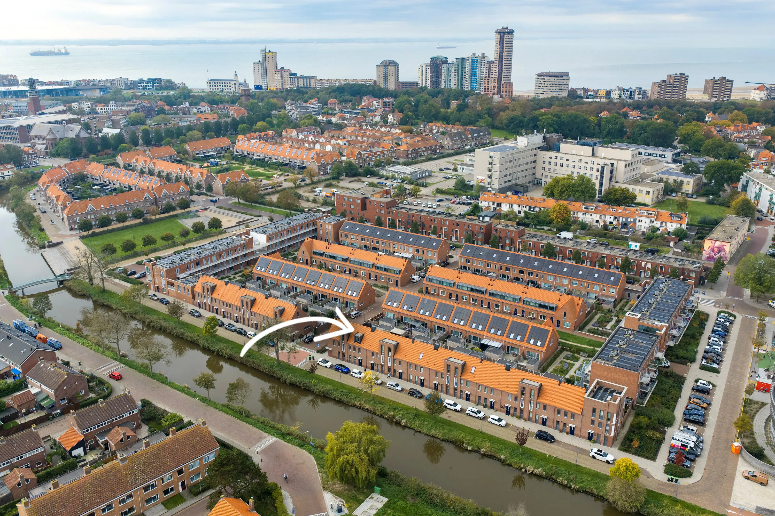 Huis Schuitvaartgracht 177 in Vlissingen