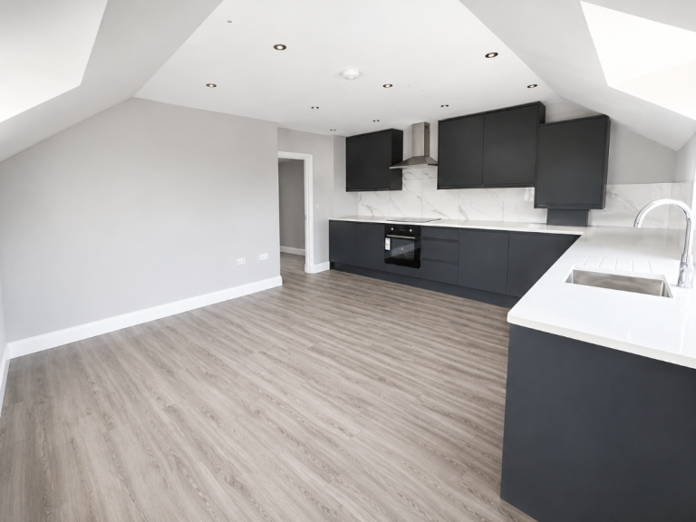 Flat Redan Road in Rushmoor