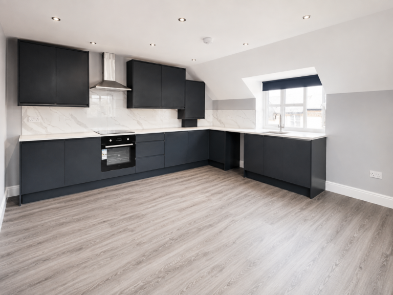 Flat Redan Road in Rushmoor