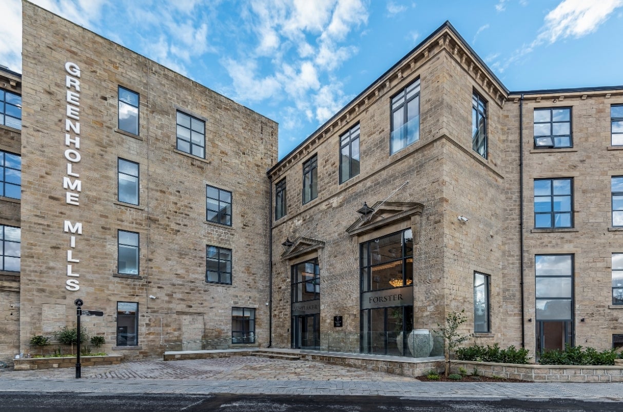 Flat Iron Row in Bradford