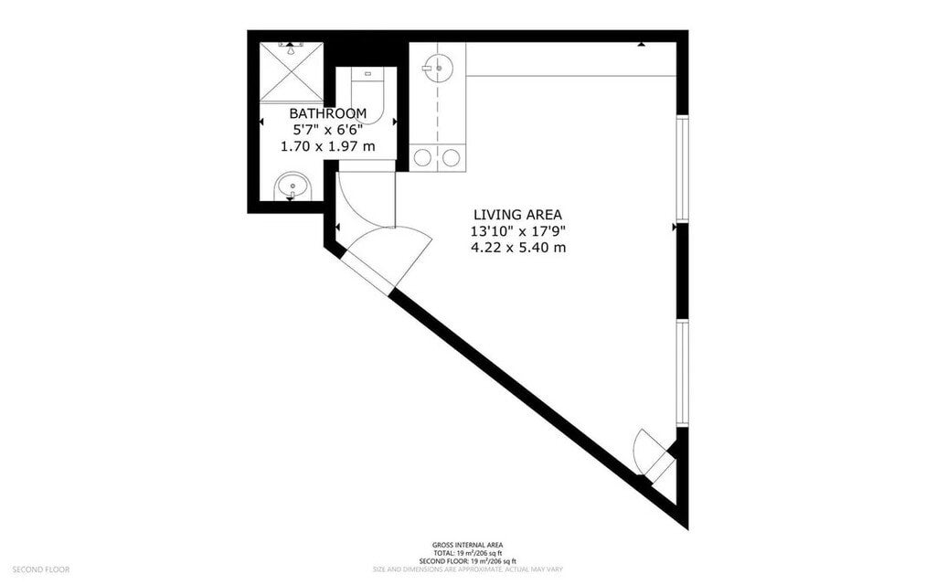 Flat Knaresborough Place in Greater London