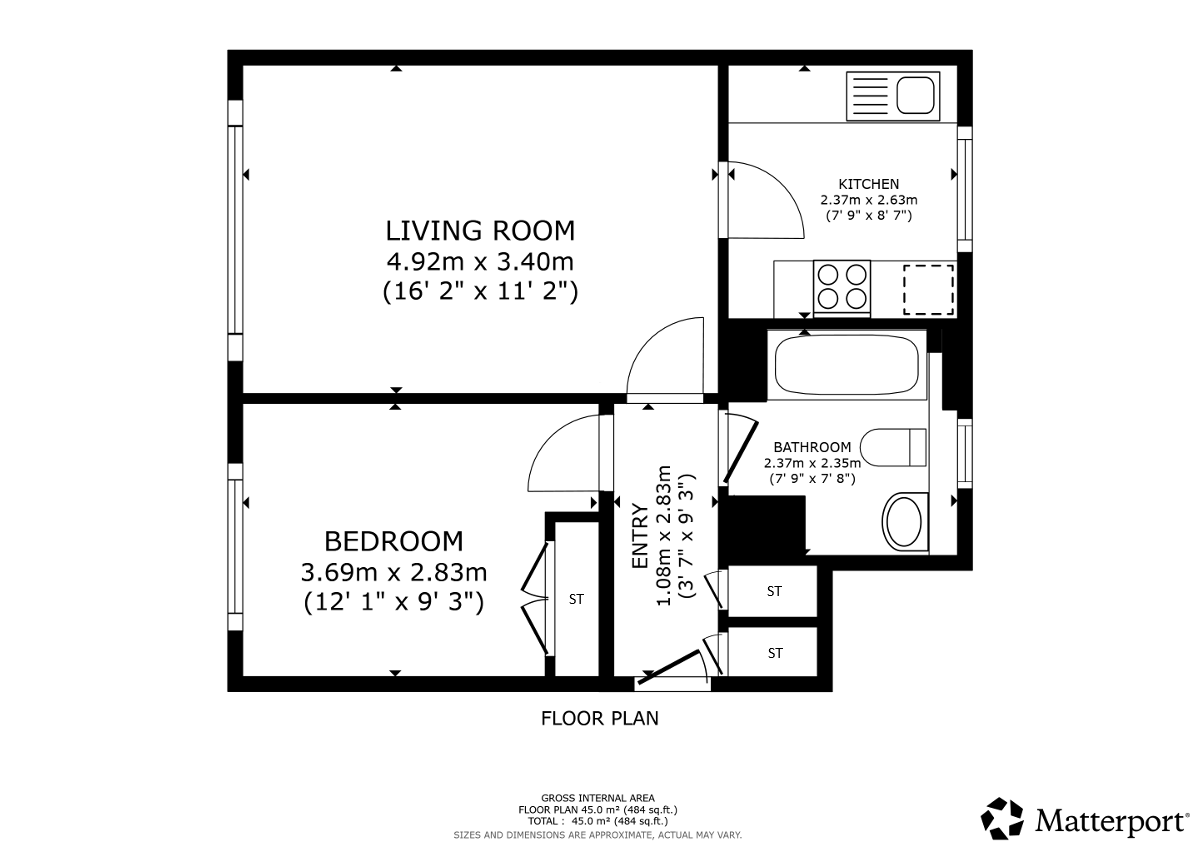 Flat Fochabers Drive in Glasgow