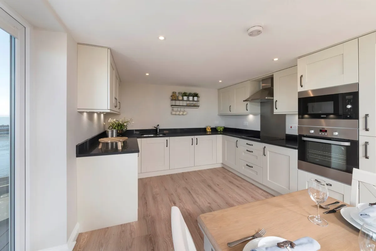 Flat Fleet Avenue in Hartlepool
