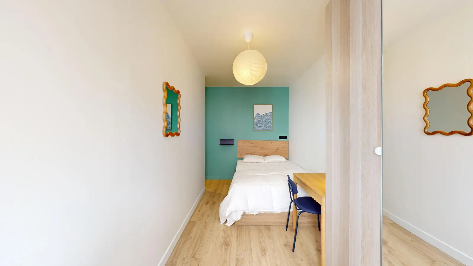 Chambre Passage Gauthier à Paris