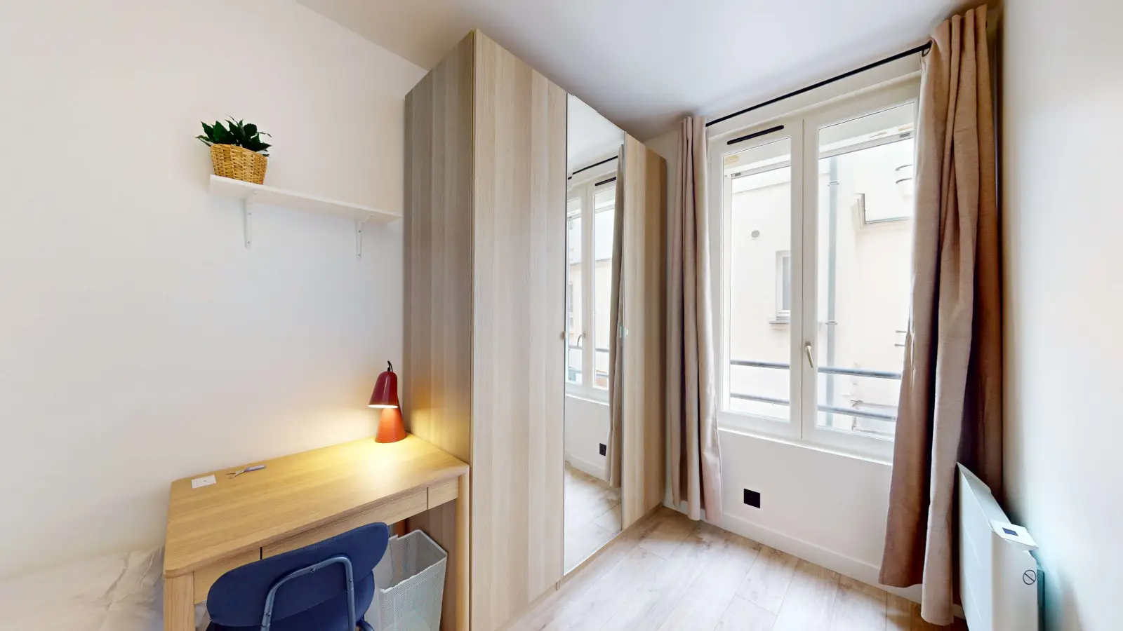 Chambre Passage Gauthier à Paris