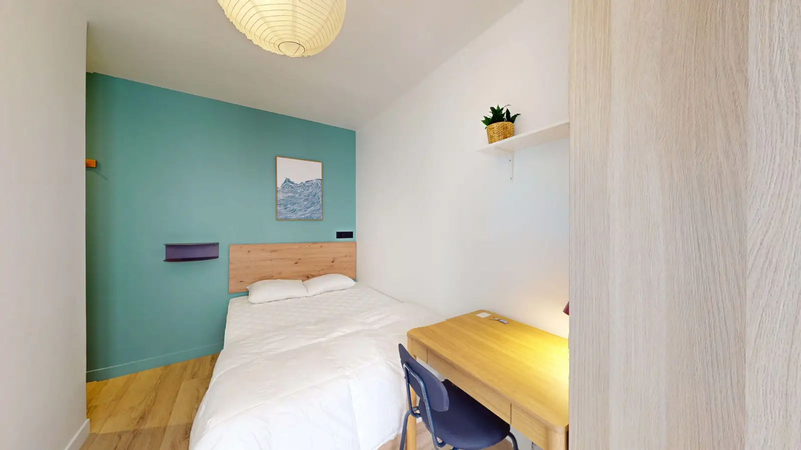 Chambre Passage Gauthier à Paris