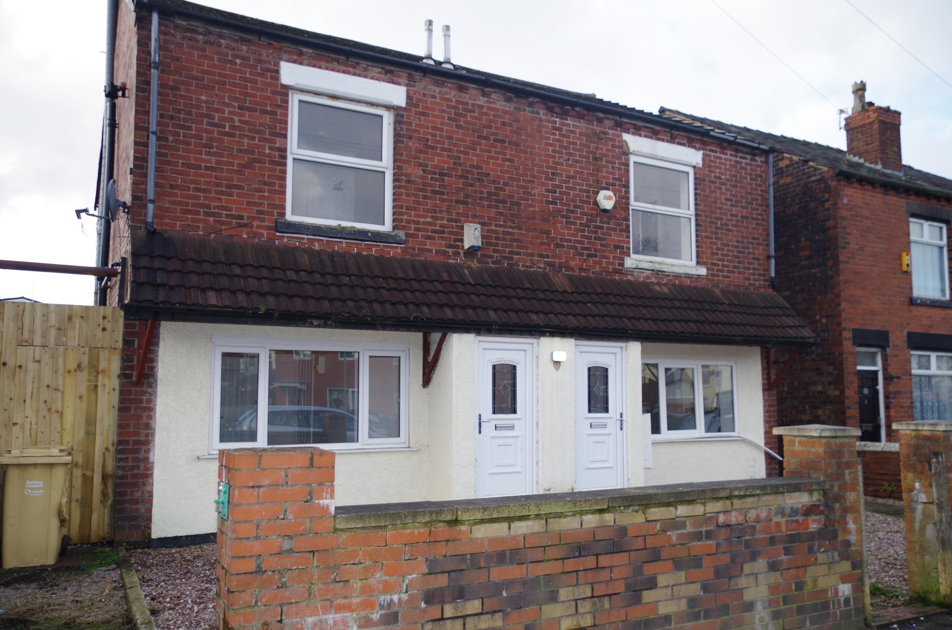 Flat Victory Road in Bolton