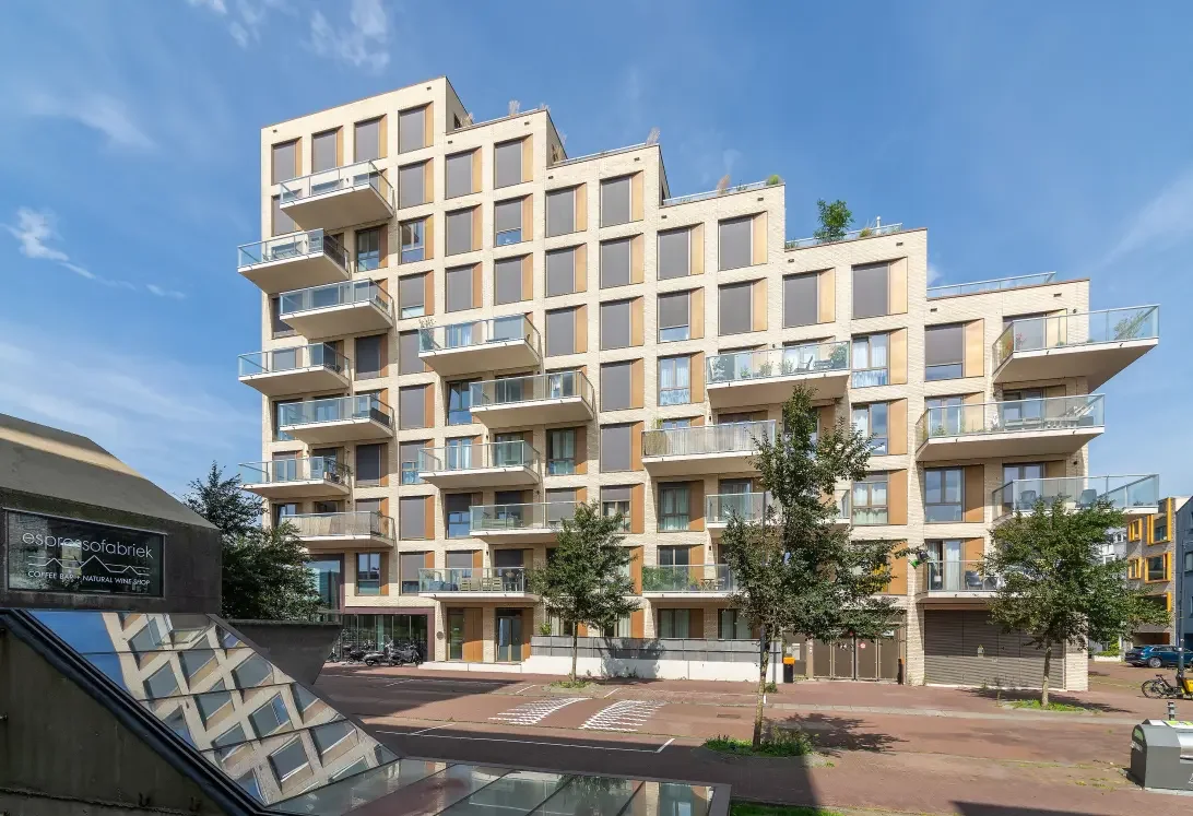 Flat Faas Wilkesstraat in Amsterdam