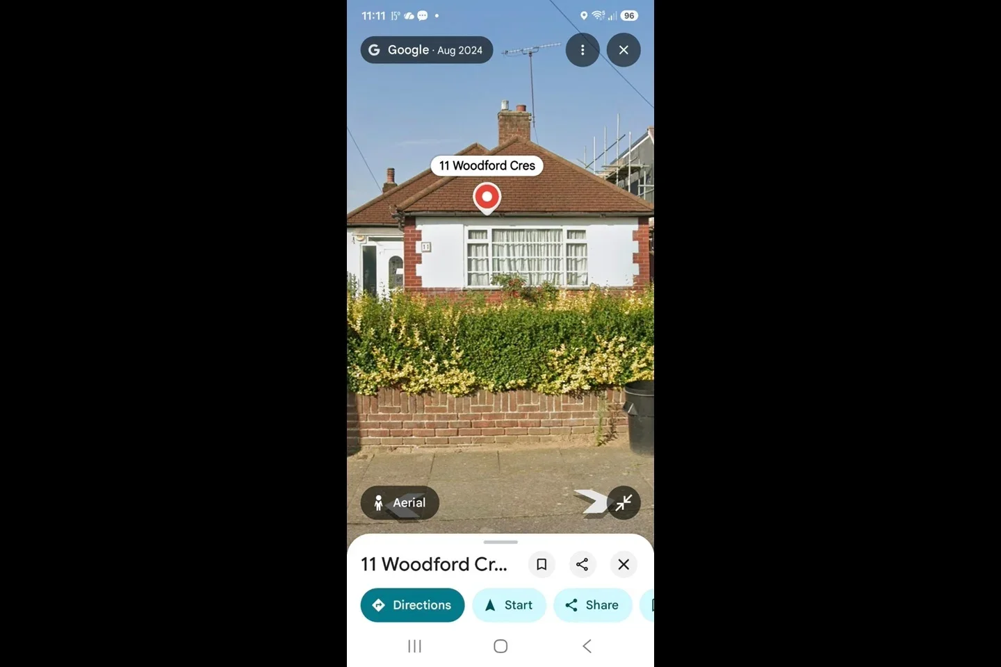 House Woodford Crescent in Greater London