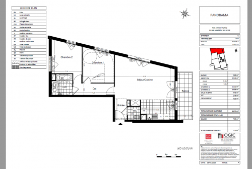 Appartement Square Doudart de Lagrée à Asnières-sur-Seine