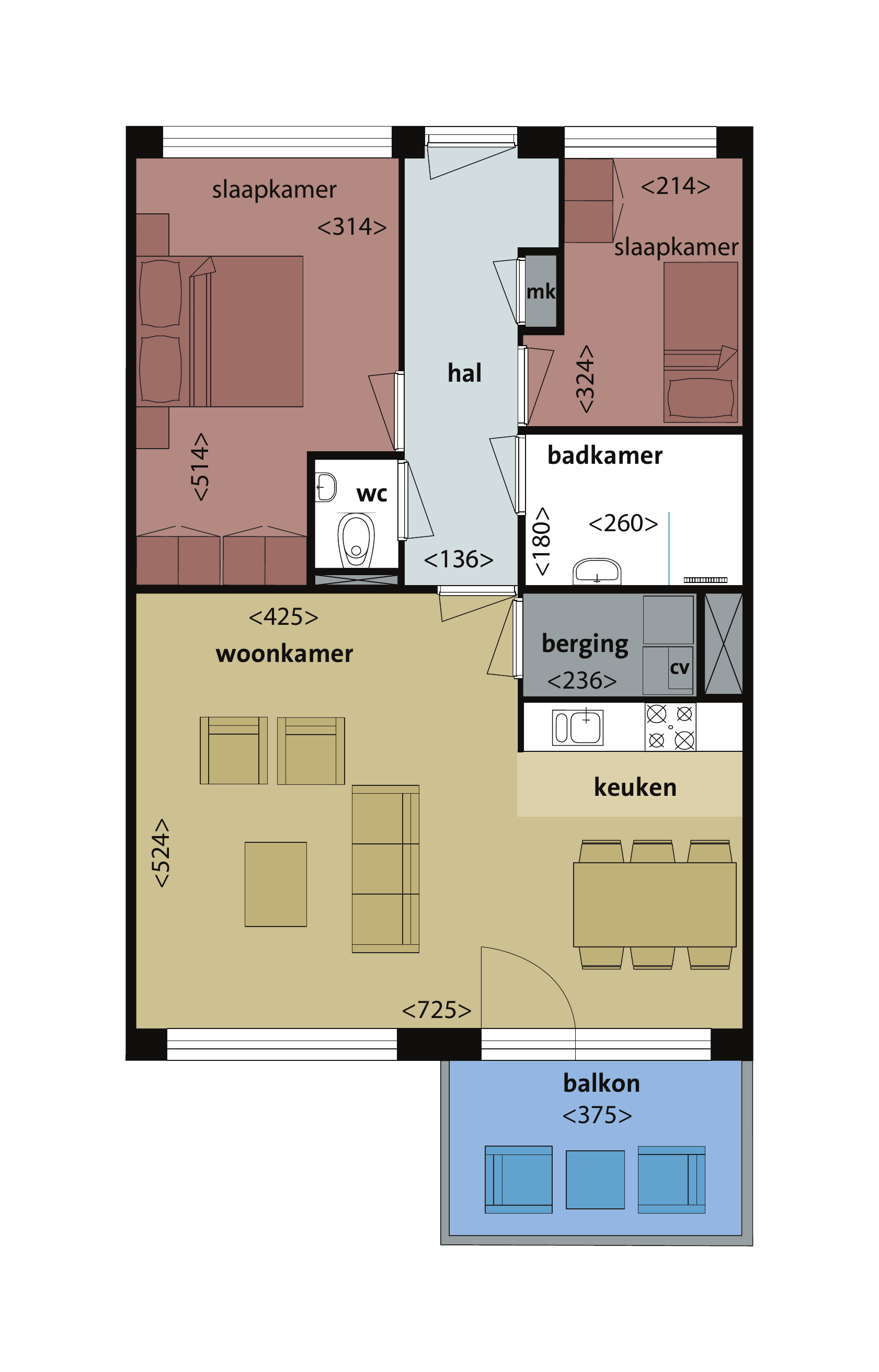 Appartement Ouddiemerlaan 118 R in Diemen