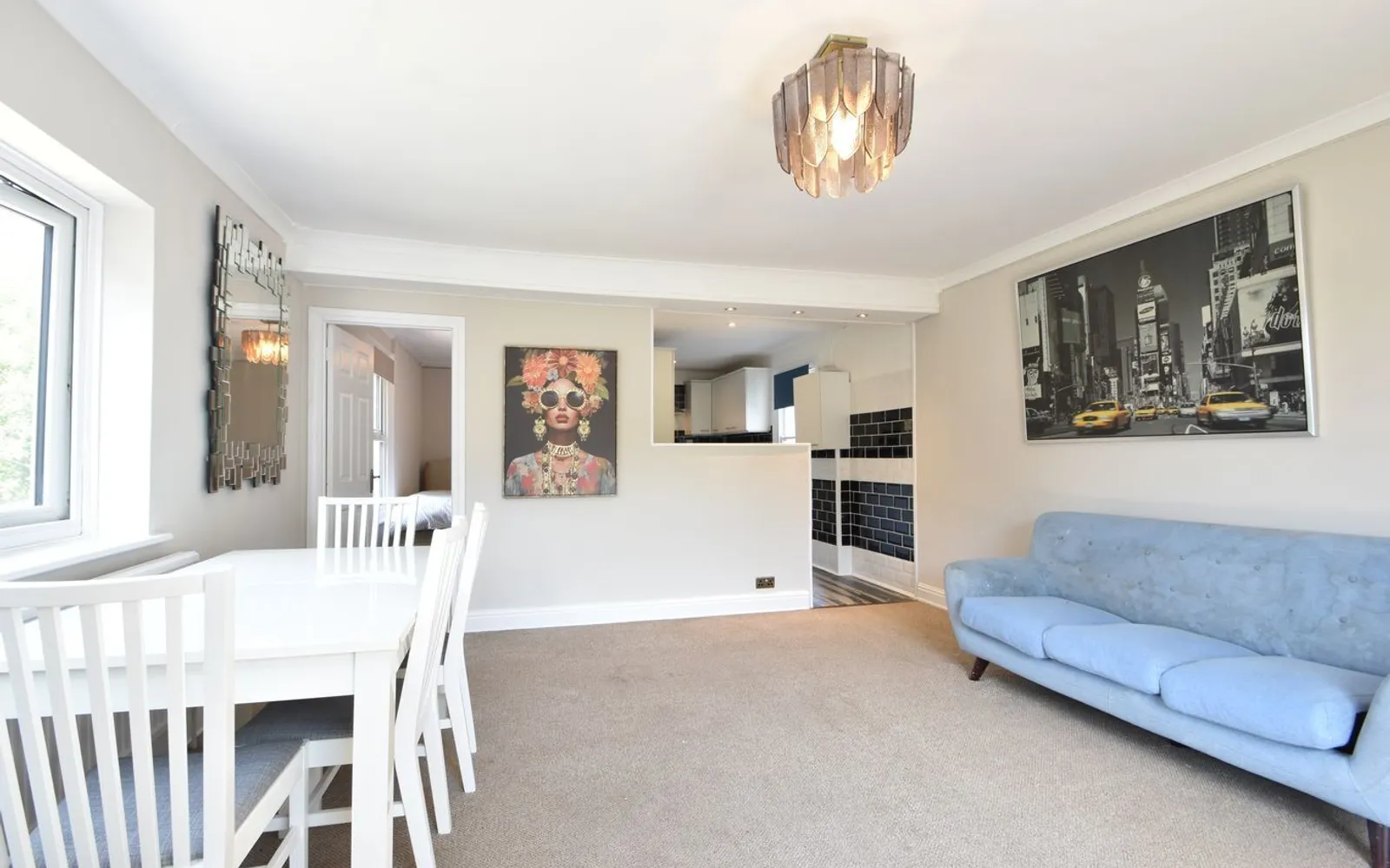 Flat Woburn Hill in Borough of Runnymede