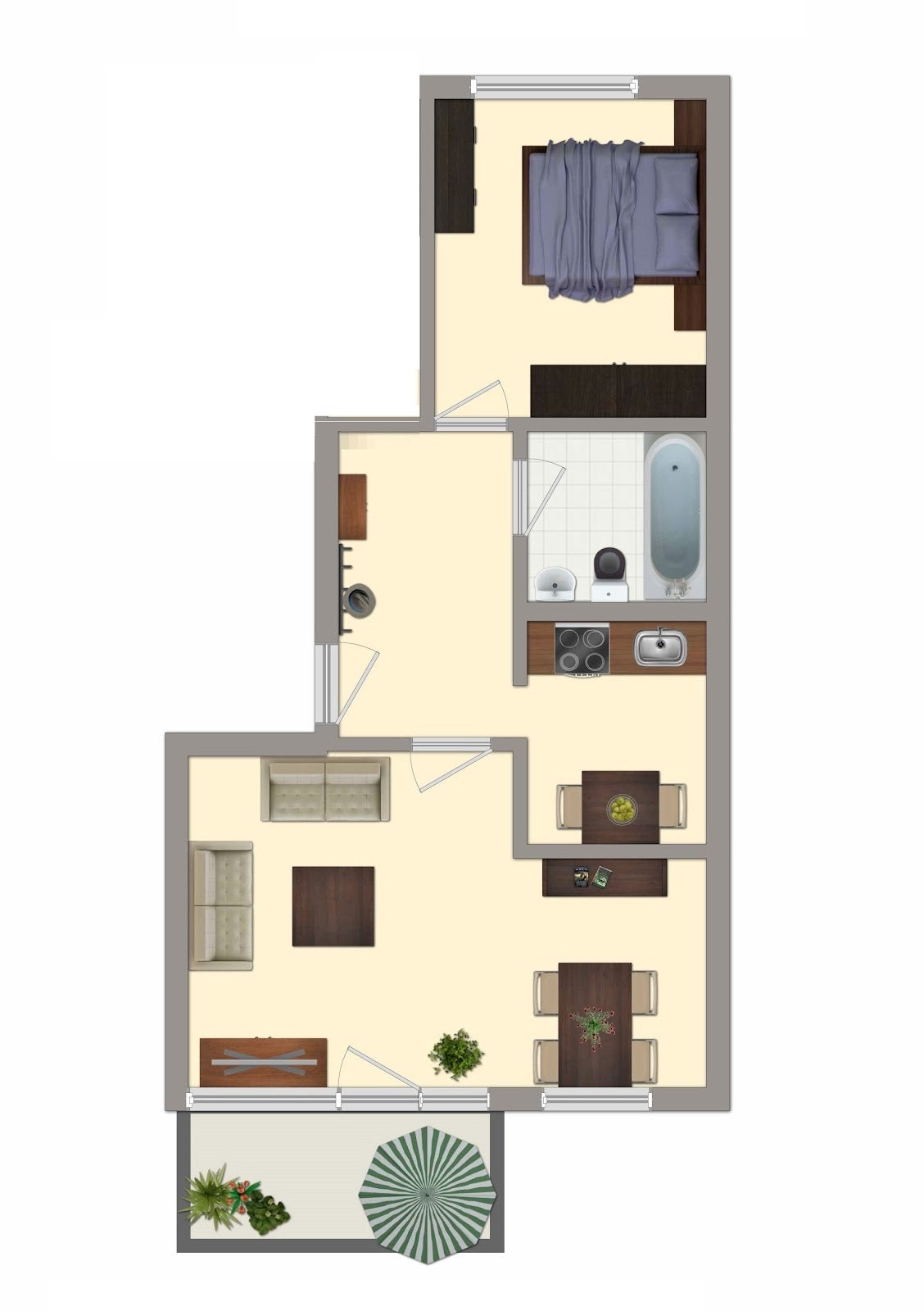Wohnung Straße der Völkerfreundschaft in Wittenberg