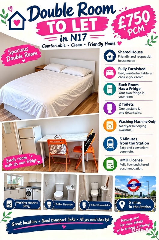Room Erskine Crescent in Greater London