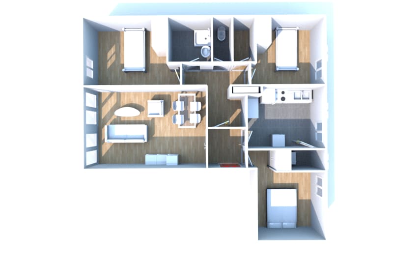 Appartement Rue Jean Moulin à Bolbec