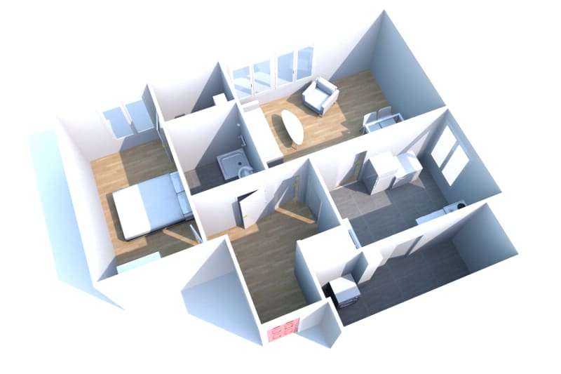 Appartement Résidence Les Bosquets à Yébleron