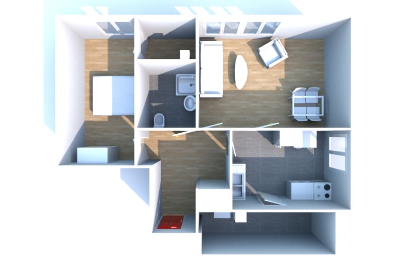 Appartement Résidence Les Bosquets à Yébleron