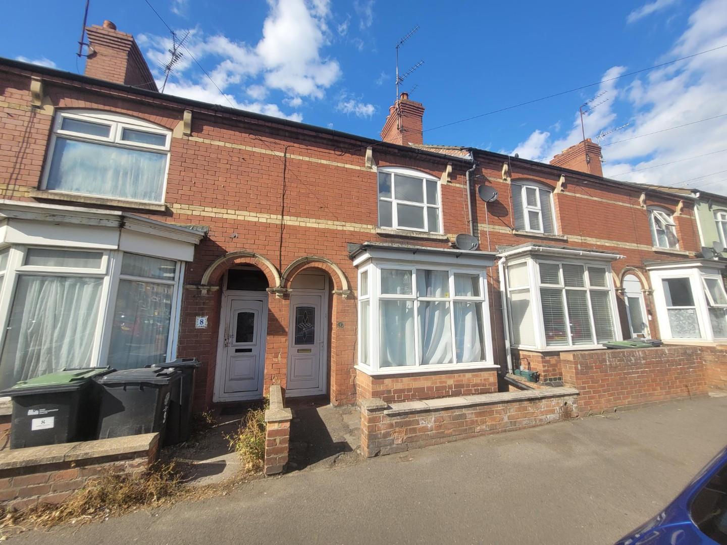 Flat Moor Road in Rushden