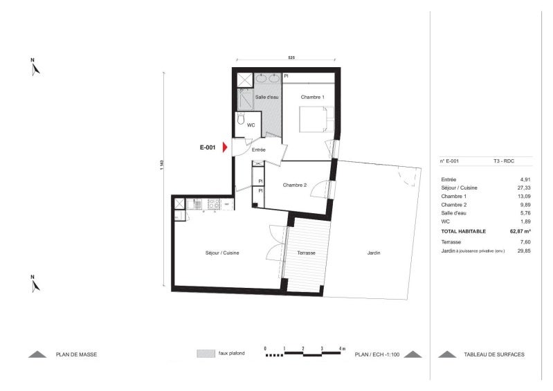 Appartement Rue des Bruyères à Biscarrosse