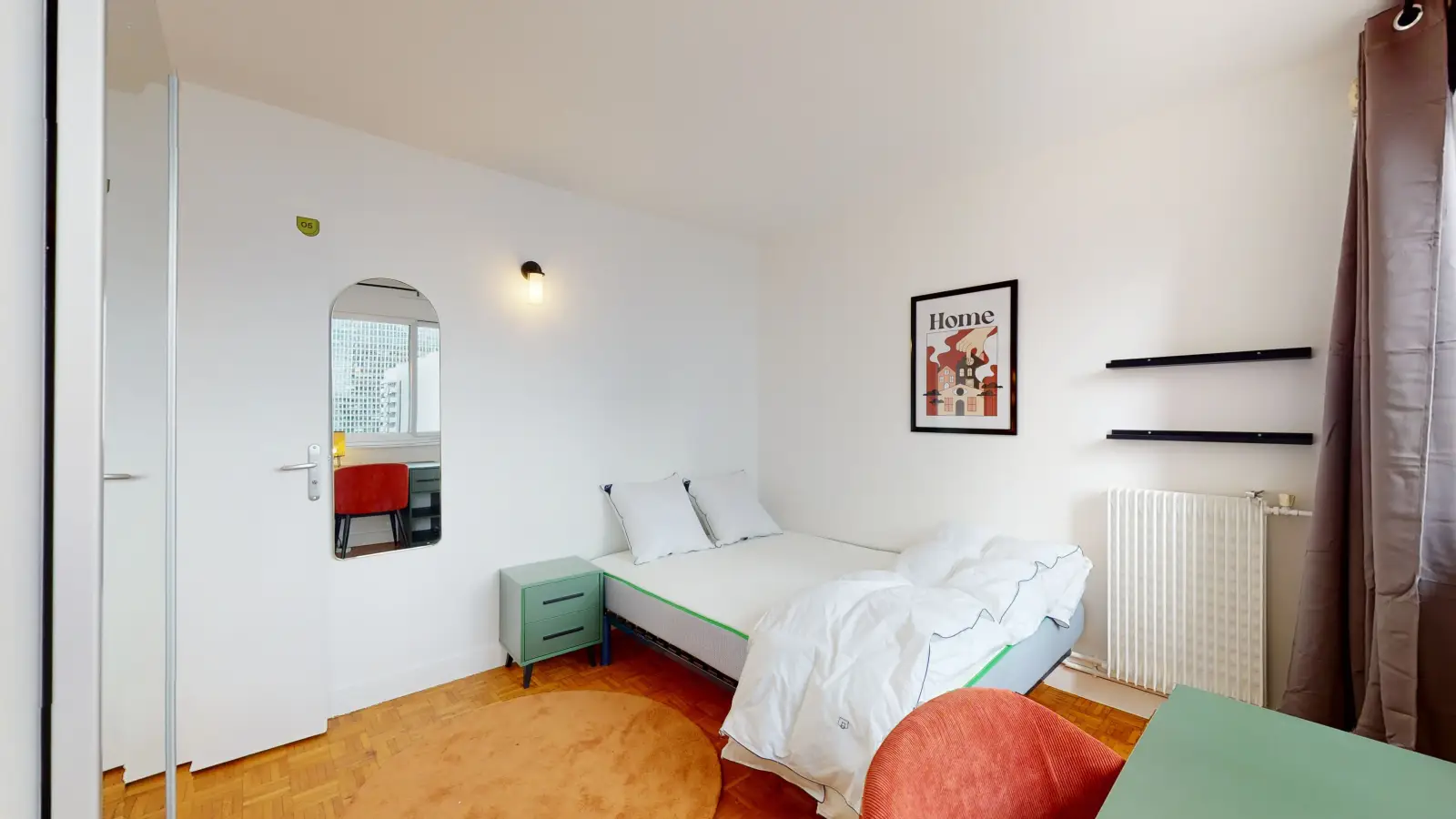 Chambre Allée Louis Blanc à Courbevoie