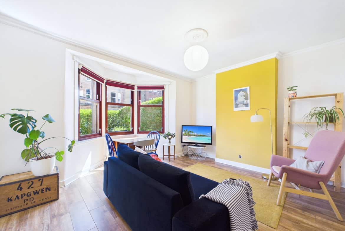 Flat Cartvale Road in Glasgow