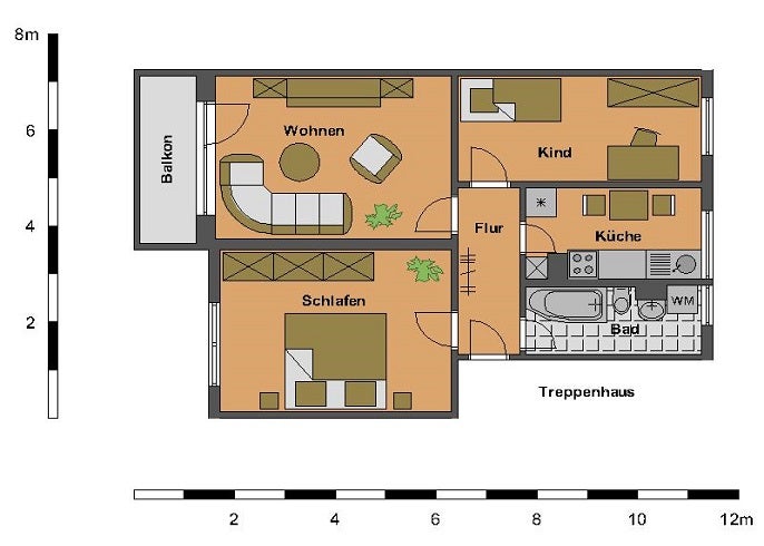 Wohnung Humboldtstraße in Oschersleben