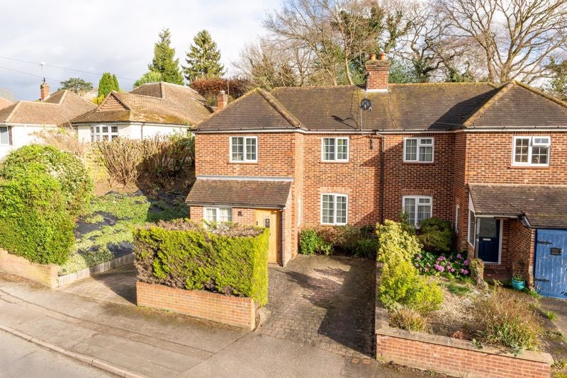 House Row Town in Borough of Runnymede