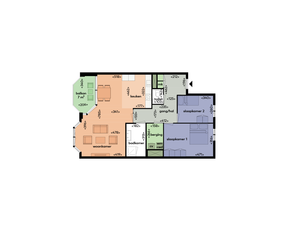 Appartement Wenenpromenade 86 in Utrecht