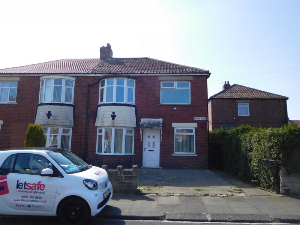 Flat Redcar Road in North Tyneside