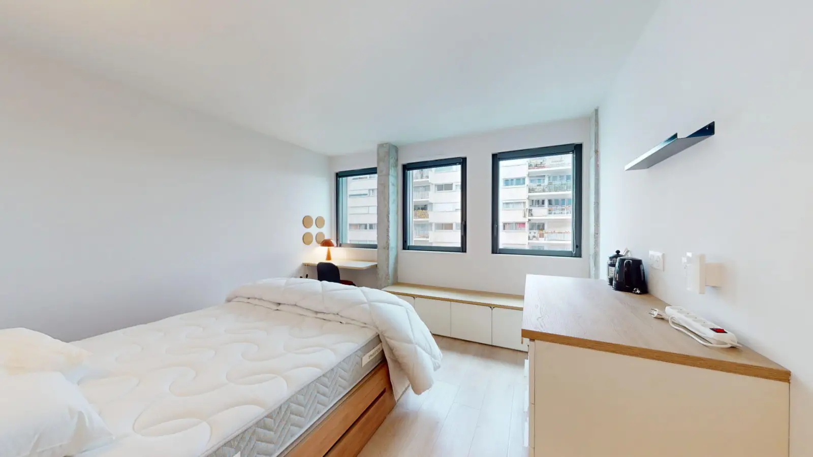 Chambre Rue Robert Fleury à Paris