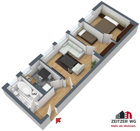 Wohnung Forstplatz in Zeitz