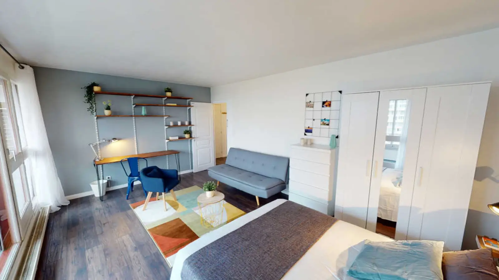 Chambre Square Georges Pernoud à Nanterre