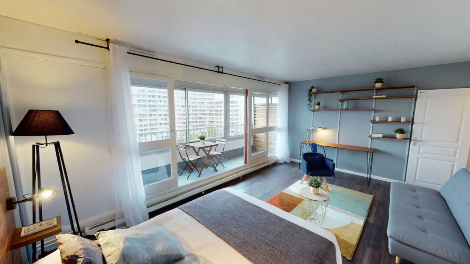 Chambre Square Georges Pernoud à Nanterre
